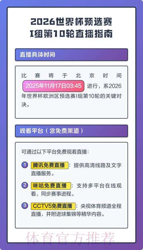 2026世界杯直播全程观看完整指南 2026世界杯直播全程观看完整指南