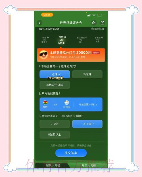 世界杯竞猜热门网络平台精选推荐 世界杯竞猜热门网络平台精选推荐